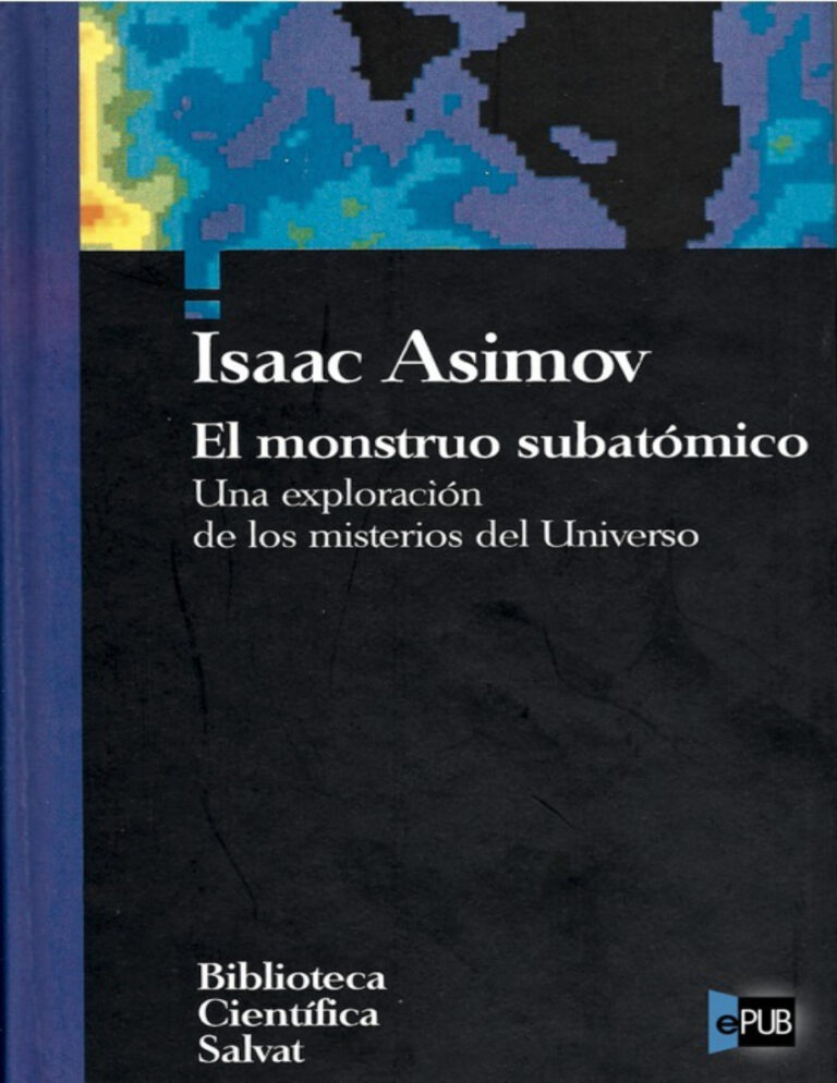 El monstruo subatomico Spanish Asimov Isaac Kitap Kapağı