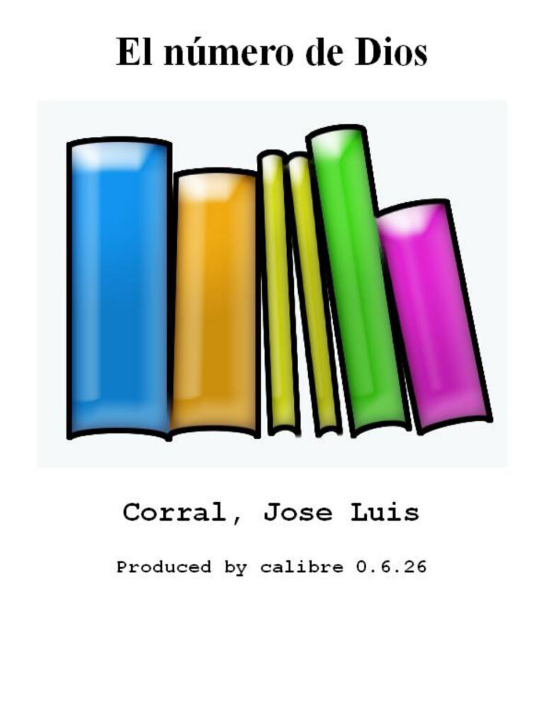 El numero de Dios Luis Corral Jose Kitap Kapağı