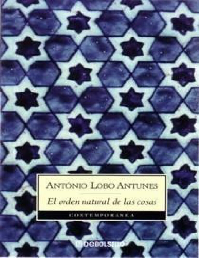El orden natural de las cosas Spanish Antunes Antonio Lobo Kitap Kapağı