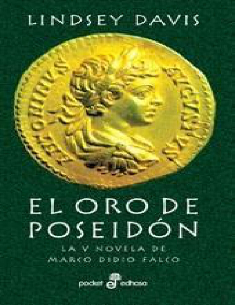 El oro de Poseidon Davis Lindsey Kitap Kapağı
