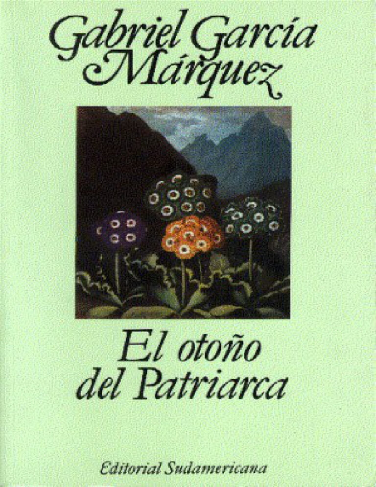 El otono del patriarca Gabriel Garcia Marquez Kitap Kapağı