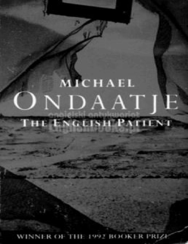 El paciente ingles Michael Ondaatje Kitap Kapağı