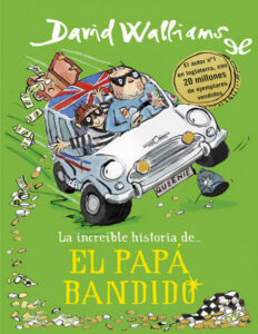 El papa bandido Spanish Edition David Walliams Kitap Kapağı