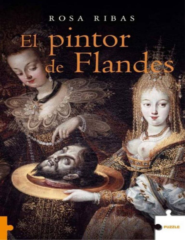 El pintor de Flandes Spanish Ribas Rosa Kitap Kapağı