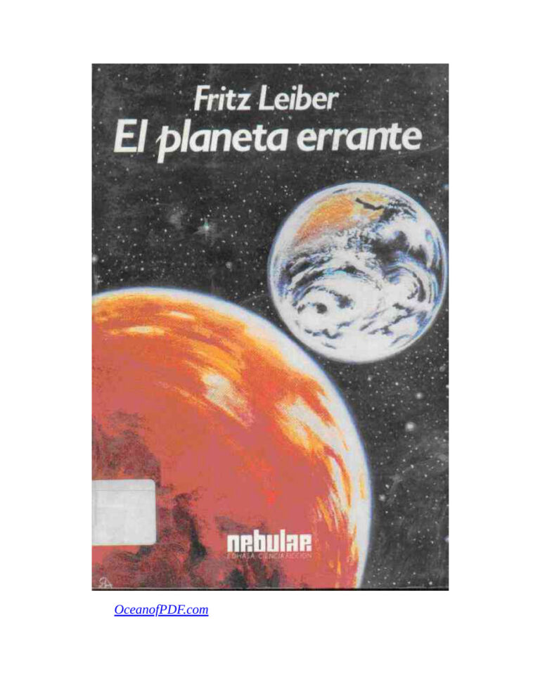 El planeta errante Leiber Fritz Kitap Kapağı