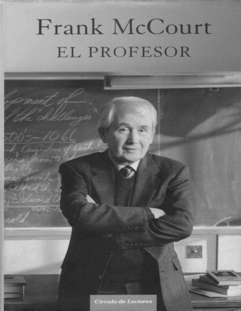 El profesor McCourt Frank Kitap Kapağı