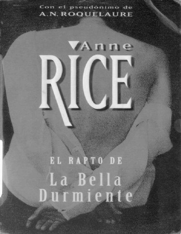 El rapto de la b Anne Rice Kitap Kapağı