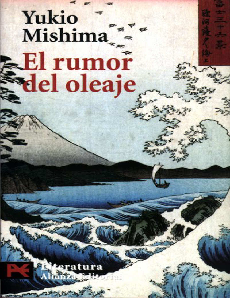El rumor del oleaje Spanish Edition Yukio Mishima Kitap Kapağı