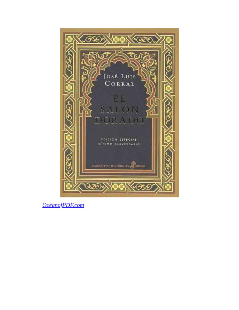 El salon dorado Lafuente Jose Luis Corral Kitap Kapağı