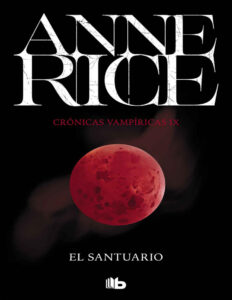 El santuario Anne Rice Kitap Kapağı