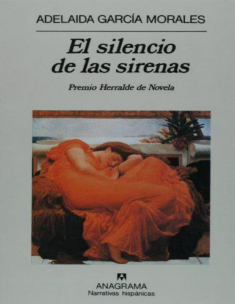 El silencio de las sirenas Spanish Morales Adelaida Garcia Kitap Kapağı