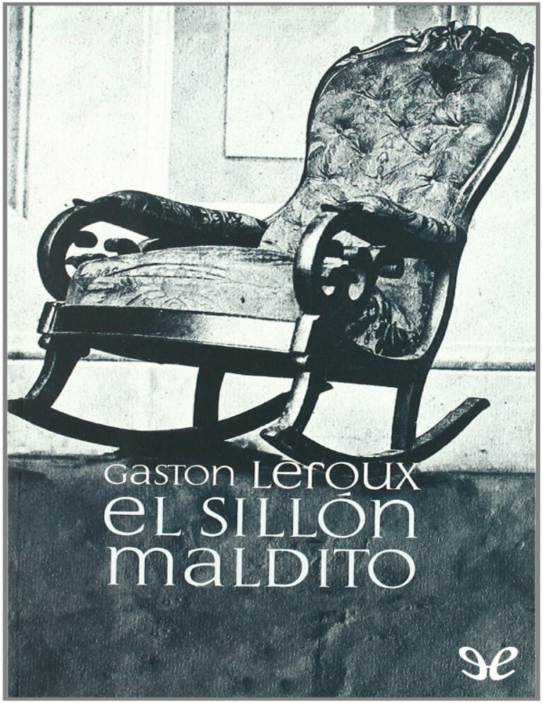 El sillon maldito Gaston Leroux Kitap Kapağı