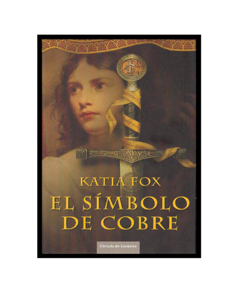 El simbolo del cobre Katia Fox Kitap Kapağı