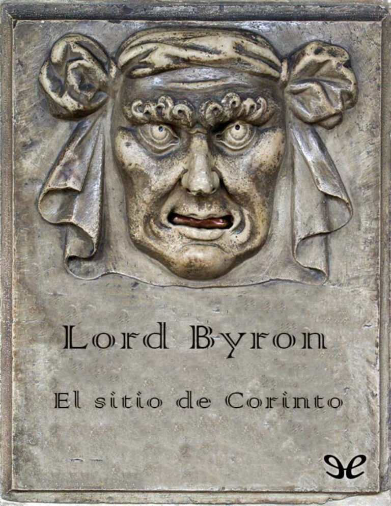 El sitio de Corinto Lord Byron Kitap Kapağı