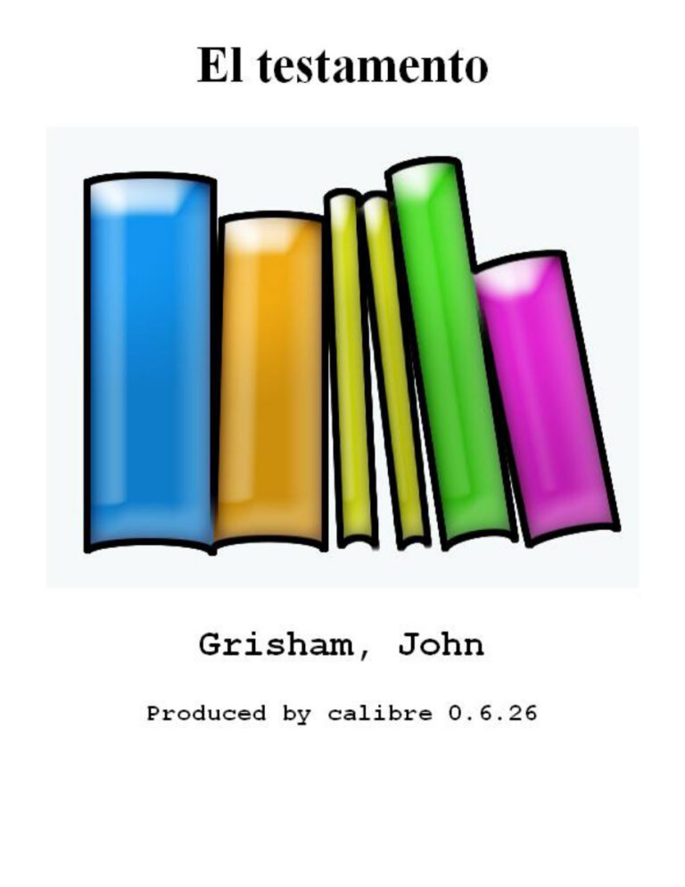 El testamento John Grisham Kitap Kapağı