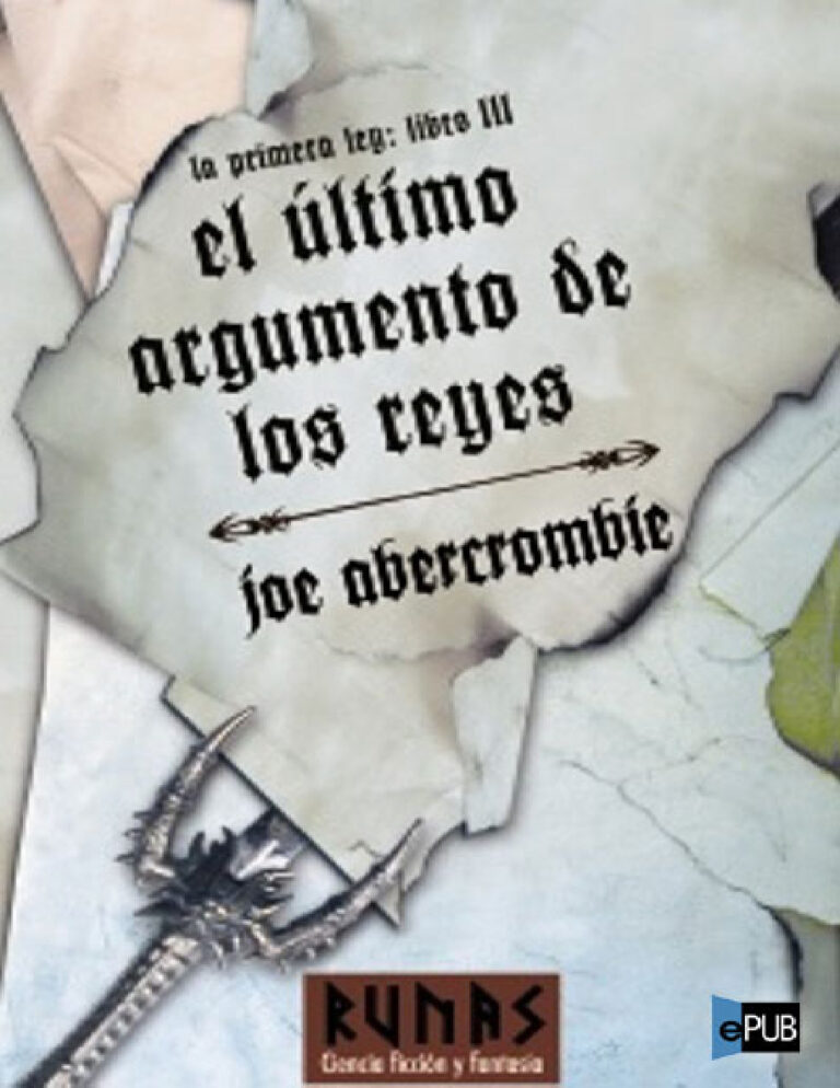 El ultimo argumento de los reyes Spanish Abercrombie Joe Kitap Kapağı