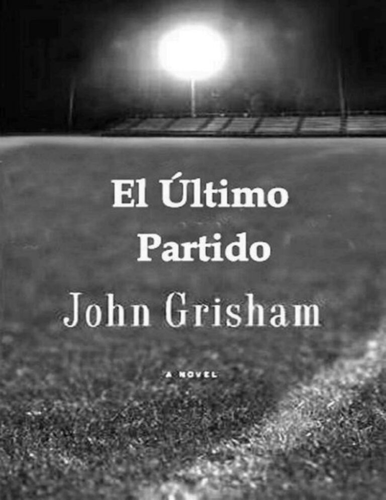 El ultimo partido John Grisham Kitap Kapağı