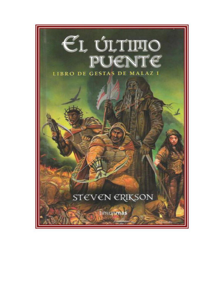 El ultimo puente Erikson Steven Kitap Kapağı