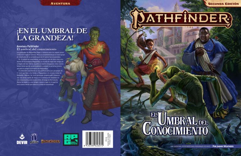 El umbral del conocimiento Spanish Edition Paizo Staff Kitap Kapağı