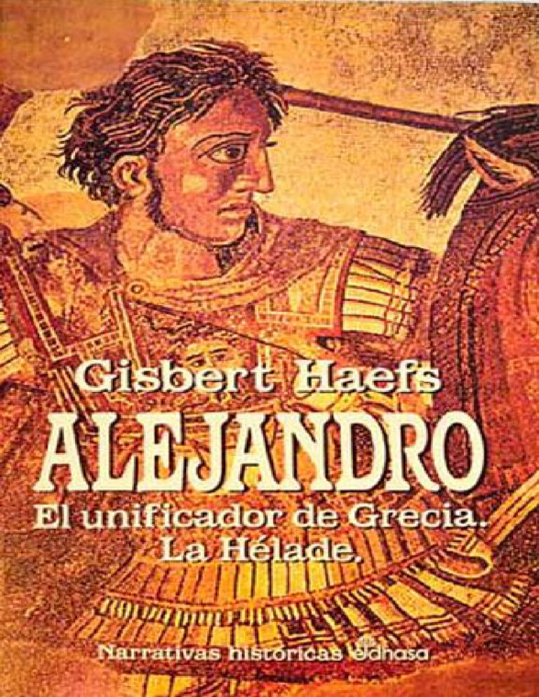 El unificador de Grecia La Helade Gisbert Haefs Kitap Kapağı