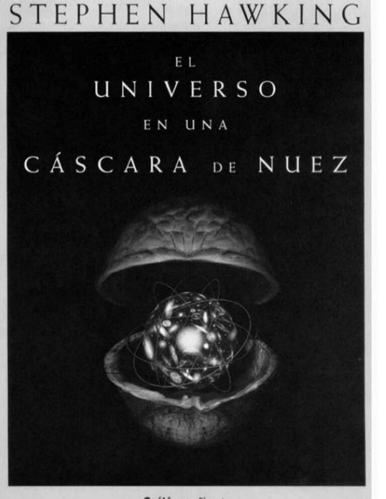 El universo en una cascara de nuez Spanish Stephen Hawking Kitap Kapağı