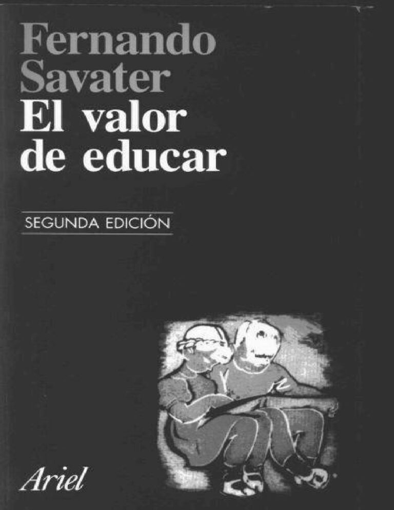 El valor de educar Fernando Savater Kitap Kapağı