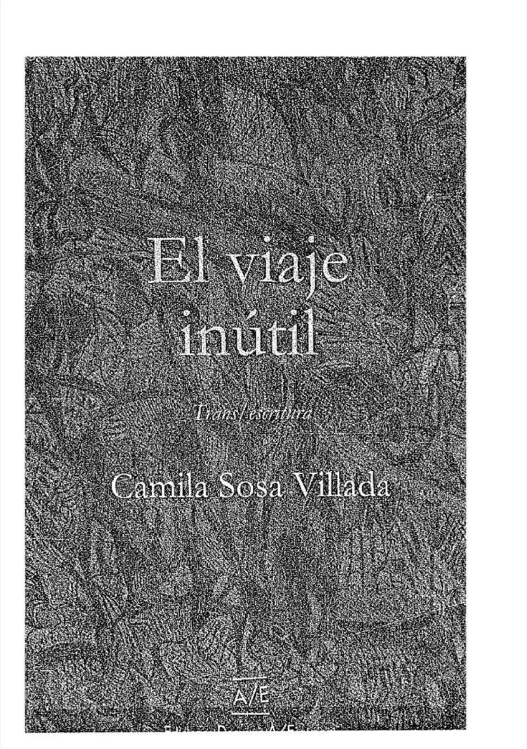 El viaje inutil transescritura Spanish Edition Camila Sosa Villada Kitap Kapağı