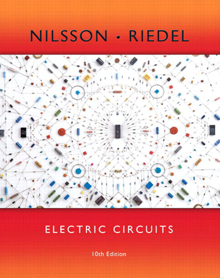 Electric circuit tenth edition James W Nilsson Kitap Kapağı