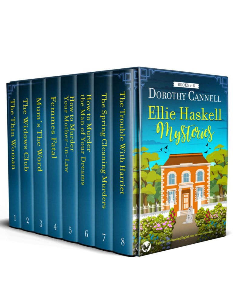 Ellie Haskell Mysteries Books 18 Dorothy Cannell Kitap Kapağı