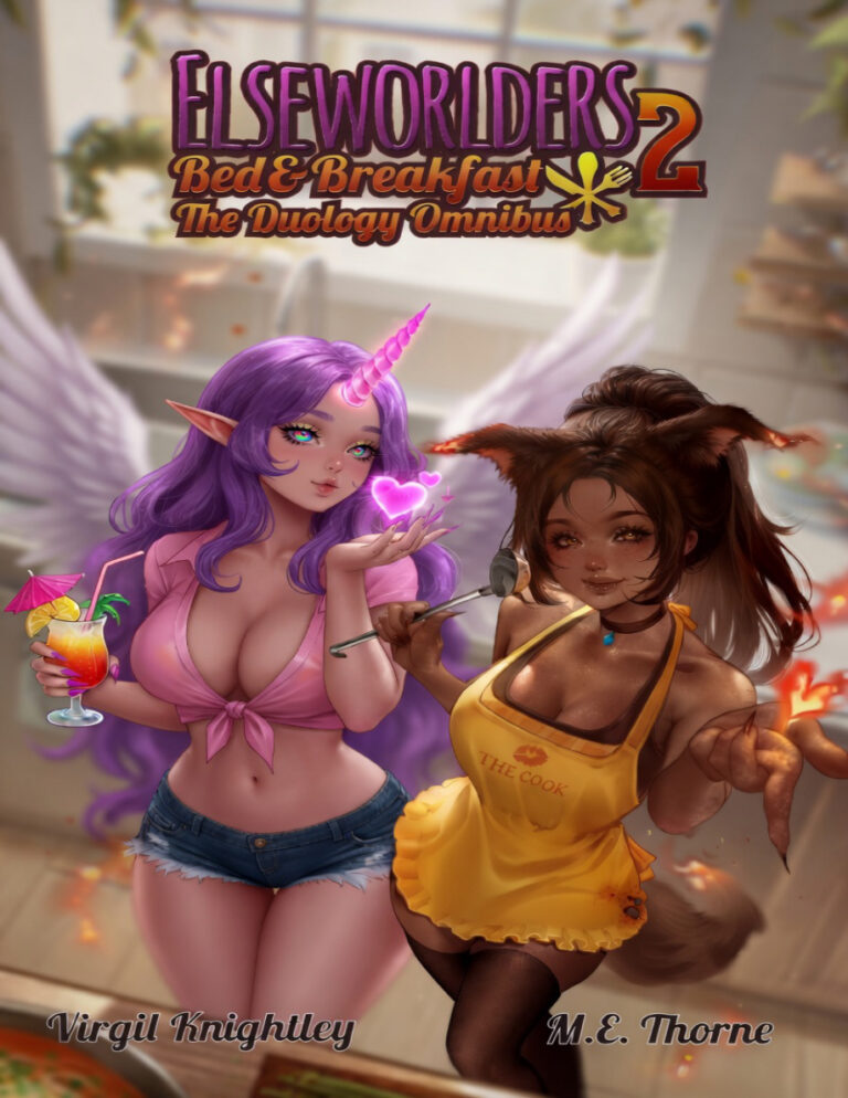 Elseworlders Bed n Breakfast Virgil Knightley ME Thorne Kitap Kapağı