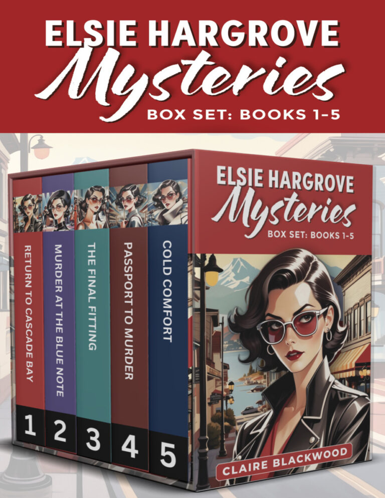 Elsie Hargrove Mysteries Box Set Claire Blackwood Kitap Kapağı