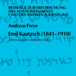 Emil Kautzsch German Edition Freye Andreas Freye Kitap Kapağı