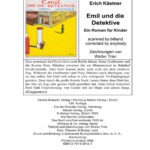 Emil und die Detektive German Edition Erich Kastner Kitap Kapağı