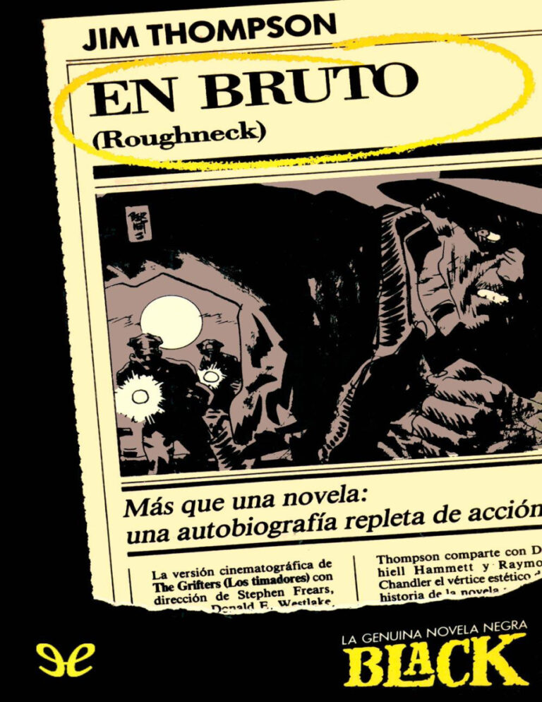 En bruto Spanish Edition Jim Thompson Kitap Kapağı