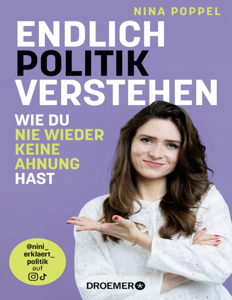 Endlich Politik verstehen German Edition Nina Poppel Kitap Kapağı