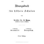 Englische Grammatik und Ubungsbuch fur hohere Schulen German Edition R Blaum Kitap Kapağı