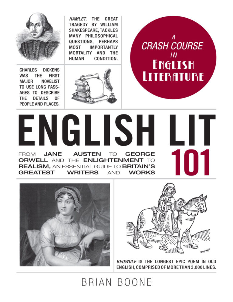 English Lit 101 Brian Boone Kitap Kapağı