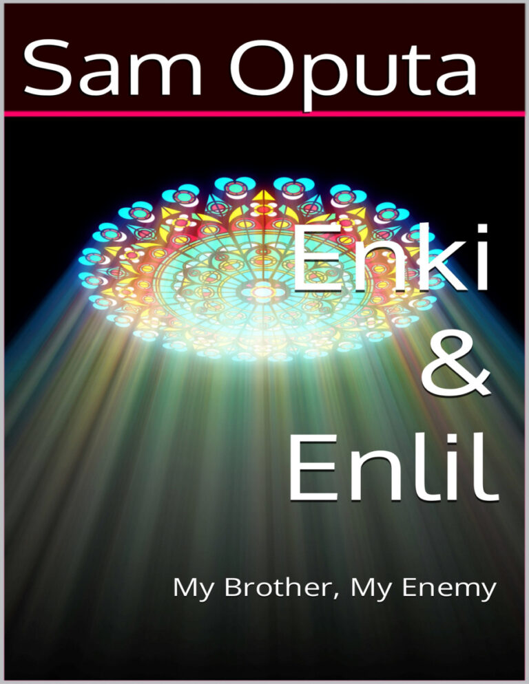 Enki and Enlil My Brother My Enemy Sam oputa Kitap Kapağı
