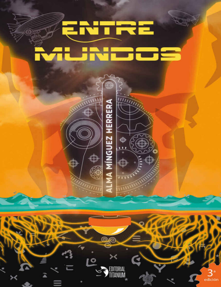 Entre Mundos Spanish Edition Alma Minguez Herrera Kitap Kapağı