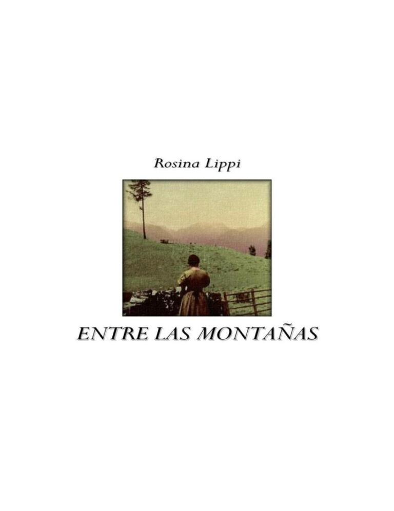 Entre las montanas Spanish Rosina Lippi Kitap Kapağı