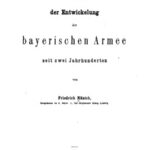 Entwicklung der bayerischen Armee seit zwei Jahrhunderten German Edition Friedrich Munich Kitap Kapağı
