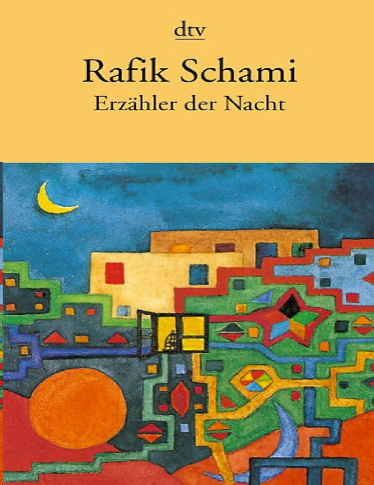 Erzahler der Nacht Rafik Schami Kitap Kapağı