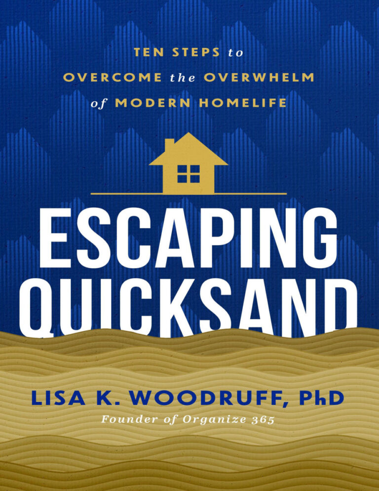 Escaping Quicksand Lisa Woodruff Kitap Kapağı
