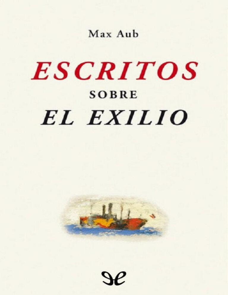 Escritos sobre el exilio Max Aub Kitap Kapağı