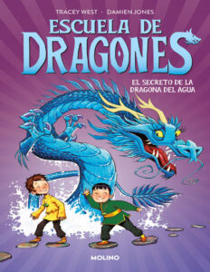 Escuela de dragones 3 El secreto de la dragona del agua Spanish Edition Tracey West Kitap Kapağı