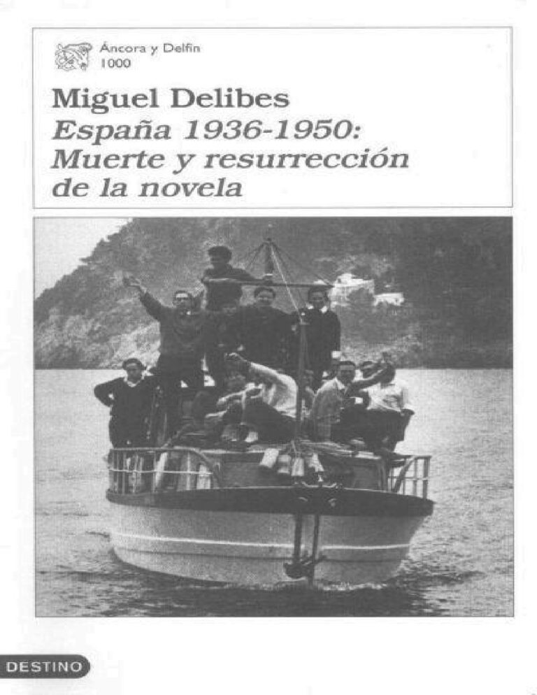 Espana 1936 1950 muerte y resurreccion Miguel Delibes Kitap Kapağı