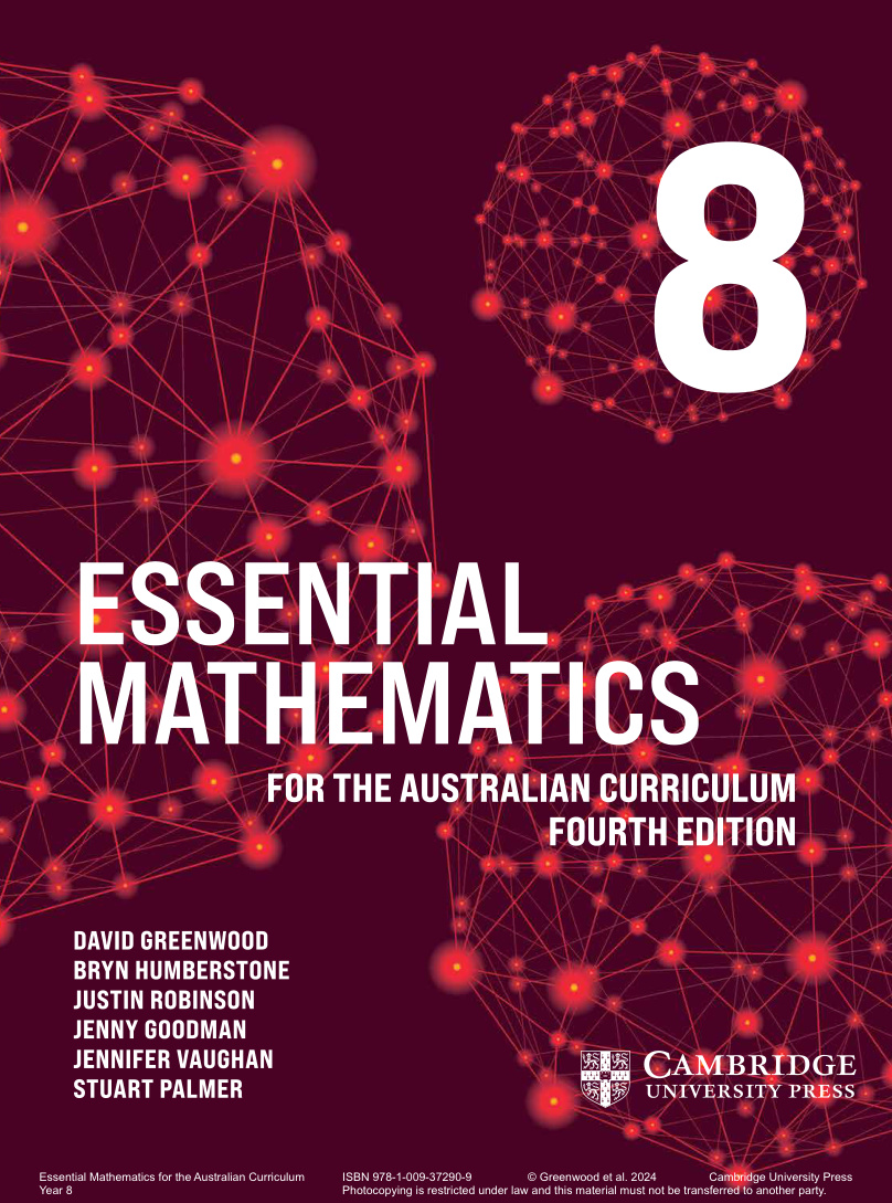 Essential Mathematics for the Australian Curriculum Year 8 4E PDF Download