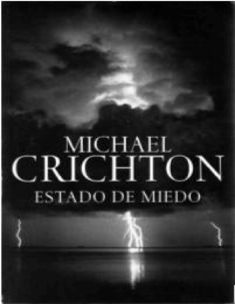 Estado de miedo Michael Crichton Kitap Kapağı