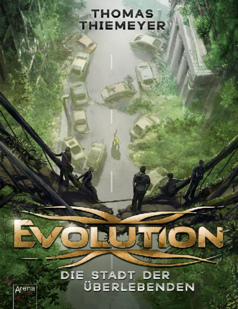 Evolution die Stadt der uberlebenden Thomas Thiemeyer Kitap Kapağı