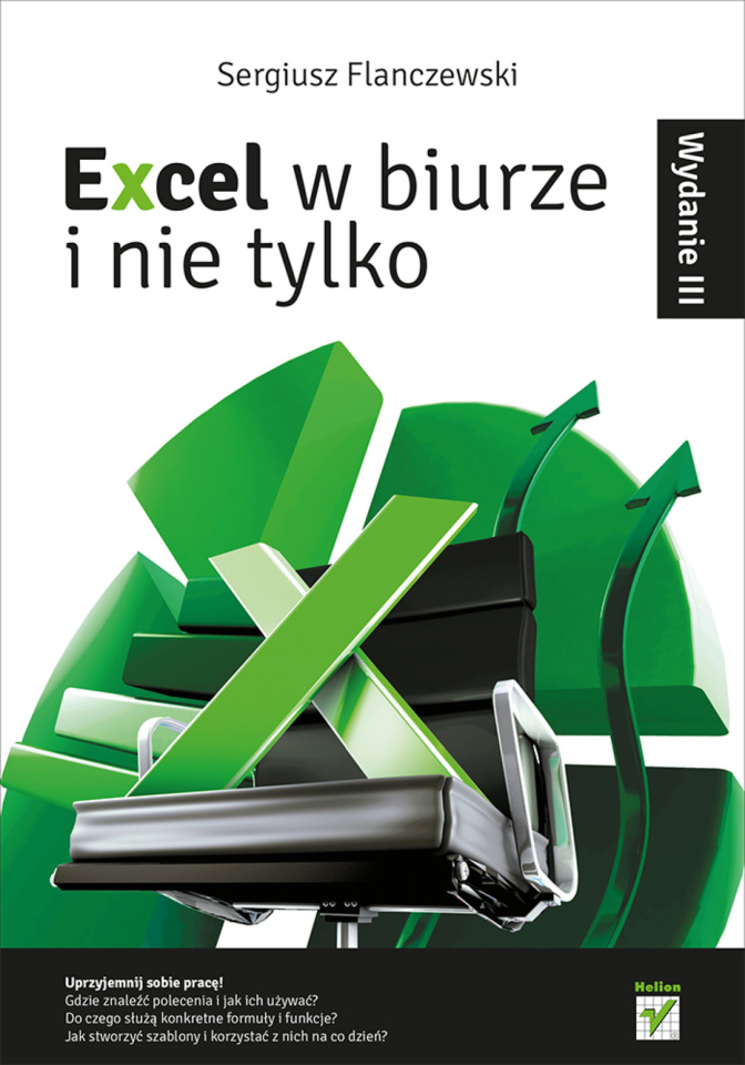 Excel w biurze i nie tylko Polish Edition Sergiusz Flanczewski Kitap Kapağı